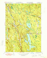 Otis Massachusetts Historical topographic map, 1:31680 scale, 7.5 X 7.5 Minute, Year 1948