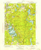 Oxford Massachusetts Historical topographic map, 1:31680 scale, 7.5 X 7.5 Minute, Year 1953