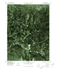 Palmer Massachusetts Historical topographic map, 1:25000 scale, 7.5 X 7.5 Minute, Year 1975