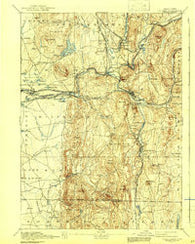 Palmer Massachusetts Historical topographic map, 1:62500 scale, 15 X 15 Minute, Year 1893