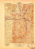 Palmer Massachusetts Historical topographic map, 1:62500 scale, 15 X 15 Minute, Year 1919