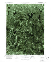 Paxton Massachusetts Historical topographic map, 1:25000 scale, 7.5 X 7.5 Minute, Year 1975