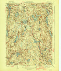 Paxton Massachusetts Historical topographic map, 1:31680 scale, 7.5 X 7.5 Minute, Year 1941