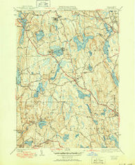 Paxton Massachusetts Historical topographic map, 1:31680 scale, 7.5 X 7.5 Minute, Year 1941