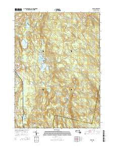 Peru Massachusetts Current topographic map, 1:24000 scale, 7.5 X 7.5 Minute, Year 2015