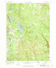 Peru Massachusetts Historical topographic map, 1:24000 scale, 7.5 X 7.5 Minute, Year 1959