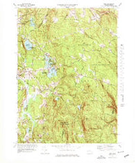 Peru Massachusetts Historical topographic map, 1:25000 scale, 7.5 X 7.5 Minute, Year 1973