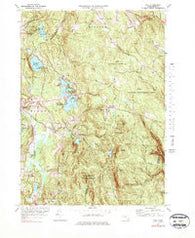 Peru Massachusetts Historical topographic map, 1:25000 scale, 7.5 X 7.5 Minute, Year 1973