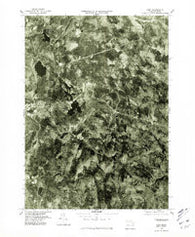 Peru Massachusetts Historical topographic map, 1:25000 scale, 7.5 X 7.5 Minute, Year 1975