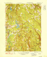 Peru Massachusetts Historical topographic map, 1:31680 scale, 7.5 X 7.5 Minute, Year 1948