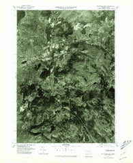 Pittsfield East Massachusetts Historical topographic map, 1:25000 scale, 7.5 X 7.5 Minute, Year 1975