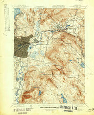 Pittsfield East Massachusetts Historical topographic map, 1:31680 scale, 7.5 X 7.5 Minute, Year 1947