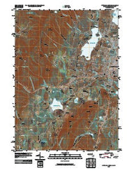 Pittsfield West Massachusetts Historical topographic map, 1:24000 scale, 7.5 X 7.5 Minute, Year 2010