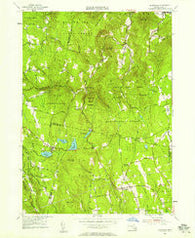 Plainfield Massachusetts Historical topographic map, 1:24000 scale, 7.5 X 7.5 Minute, Year 1955
