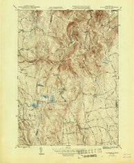 Plainfield Massachusetts Historical topographic map, 1:31680 scale, 7.5 X 7.5 Minute, Year 1947