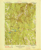 Plainfield Massachusetts Historical topographic map, 1:31680 scale, 7.5 X 7.5 Minute, Year 1948