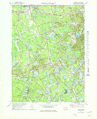 Plymouth Massachusetts Historical topographic map, 1:25000 scale, 7.5 X 7.5 Minute, Year 1977