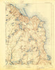 Plymouth Massachusetts Historical topographic map, 1:62500 scale, 15 X 15 Minute, Year 1894