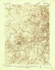 Plympton Massachusetts Historical topographic map, 1:24000 scale, 7.5 X 7.5 Minute, Year 1937