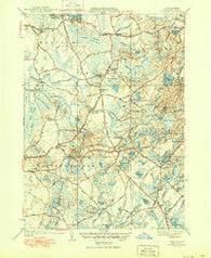 Plympton Massachusetts Historical topographic map, 1:31680 scale, 7.5 X 7.5 Minute, Year 1941