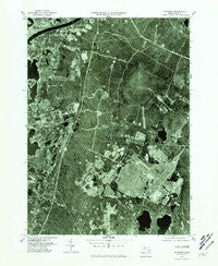 Pocasset Massachusetts Historical topographic map, 1:25000 scale, 7.5 X 7.5 Minute, Year 1977