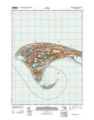 Provincetown Massachusetts Historical topographic map, 1:24000 scale, 7.5 X 7.5 Minute, Year 2012
