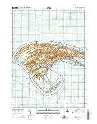Provincetown Massachusetts Current topographic map, 1:24000 scale, 7.5 X 7.5 Minute, Year 2015