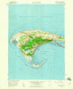 Provincetown Massachusetts Historical topographic map, 1:24000 scale, 7.5 X 7.5 Minute, Year 1958