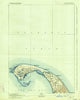 Provincetown Massachusetts Historical topographic map, 1:62500 scale, 15 X 15 Minute, Year 1889