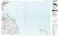Provincetown Massachusetts Historical topographic map, 1:100000 scale, 30 X 60 Minute, Year 1984
