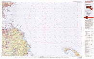 Provincetown Massachusetts Historical topographic map, 1:100000 scale, 30 X 60 Minute, Year 1984