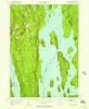Quabbin Reservoir Massachusetts Historical topographic map, 1:24000 scale, 7.5 X 7.5 Minute, Year 1952