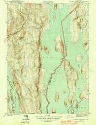 Quabbin Reservoir Massachusetts Historical topographic map, 1:31680 scale, 7.5 X 7.5 Minute, Year 1944