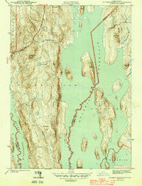 Quabbin Reservoir Massachusetts Historical topographic map, 1:31680 scale, 7.5 X 7.5 Minute, Year 1944
