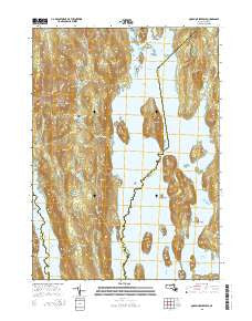 Quabbin Reservoir Massachusetts Current topographic map, 1:24000 scale, 7.5 X 7.5 Minute, Year 2015