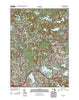 Reading Massachusetts Historical topographic map, 1:24000 scale, 7.5 X 7.5 Minute, Year 2012