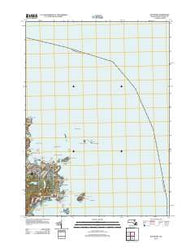Rockport Massachusetts Historical topographic map, 1:24000 scale, 7.5 X 7.5 Minute, Year 2012