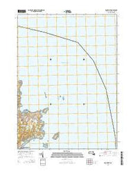 Rockport Massachusetts Current topographic map, 1:24000 scale, 7.5 X 7.5 Minute, Year 2015