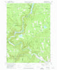Rowe Massachusetts Historical topographic map, 1:24000 scale, 7.5 X 7.5 Minute, Year 1973