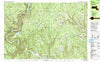 Rowe Massachusetts Historical topographic map, 1:25000 scale, 7.5 X 15 Minute, Year 1990