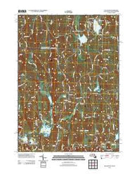 Royalston Massachusetts Historical topographic map, 1:24000 scale, 7.5 X 7.5 Minute, Year 2012