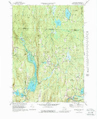Royalston Massachusetts Historical topographic map, 1:25000 scale, 7.5 X 7.5 Minute, Year 1971