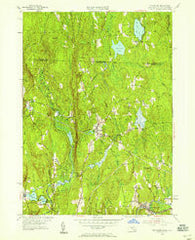 Royalston Massachusetts Historical topographic map, 1:24000 scale, 7.5 X 7.5 Minute, Year 1954