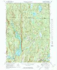 Royalston Massachusetts Historical topographic map, 1:24000 scale, 7.5 X 7.5 Minute, Year 1971