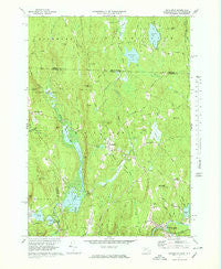 Royalston Massachusetts Historical topographic map, 1:25000 scale, 7.5 X 7.5 Minute, Year 1971