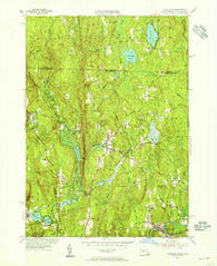 Royalston Massachusetts Historical topographic map, 1:31680 scale, 7.5 X 7.5 Minute, Year 1954