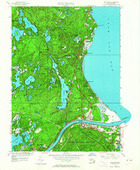 Sagamore Massachusetts Historical topographic map, 1:24000 scale, 7.5 X 7.5 Minute, Year 1951