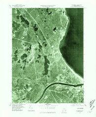 Sagamore Massachusetts Historical topographic map, 1:25000 scale, 7.5 X 7.5 Minute, Year 1977