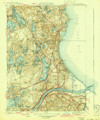 Sagamore Massachusetts Historical topographic map, 1:31680 scale, 7.5 X 7.5 Minute, Year 1940
