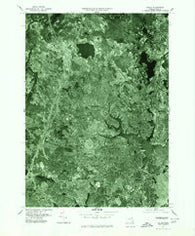 Salem Massachusetts Historical topographic map, 1:25000 scale, 7.5 X 7.5 Minute, Year 1977